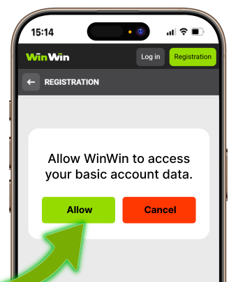 Allow WinWin access to account data
